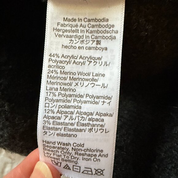 J CREW RELAXED MILANO STITCH CARDIGAN - Picture 7 of 8